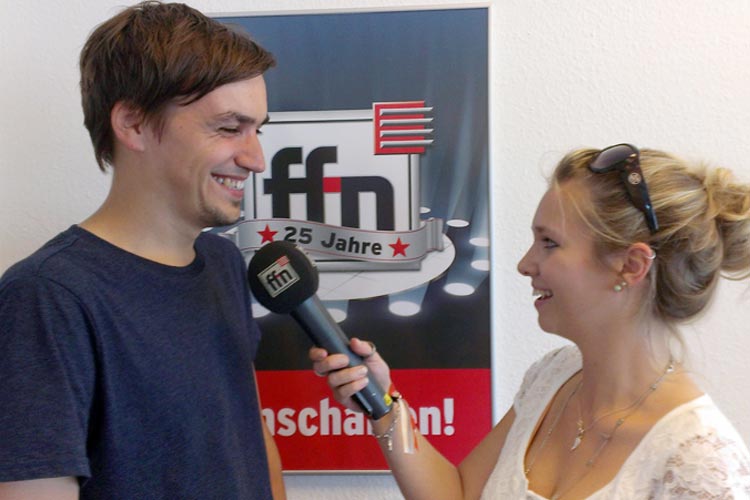 Freifeld-Initiator Lars Kaempf bei radio ffn.