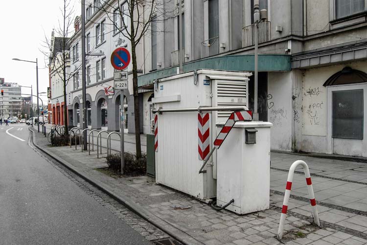 Die Messstation soll überprüft werden.