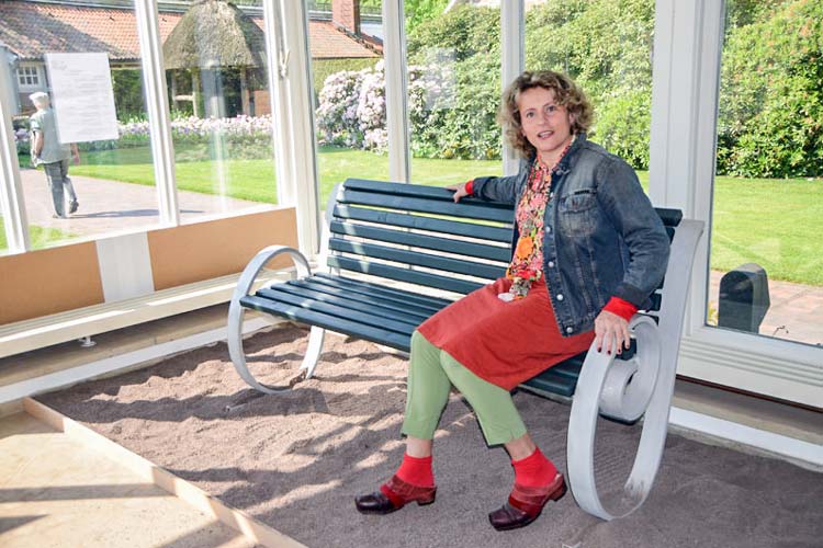 Zwischen drei Bänken können die Schlossgartenbesucher bis zum 18. Mai auswählen.