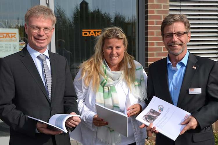 Dr. Christian Figge, Christine Mengkowski und Frank Miklis stellten die Untersuchung Generation Rushhour vor.
