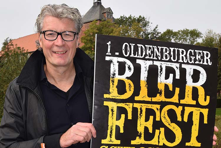 Der Gastronom Michael Solms kommt mit dem Bierfest jetzt auch nach Oldenburg.