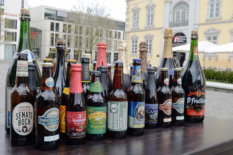 Rund 200 Biere aus 20 Ländern werden auf dem 1. Oldenburger Bierfest vertreten sein.