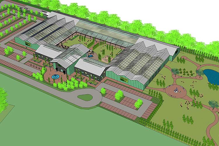 Die Größe des geplanten Gartencenters in Tweelbäke stößt auf Kritik.