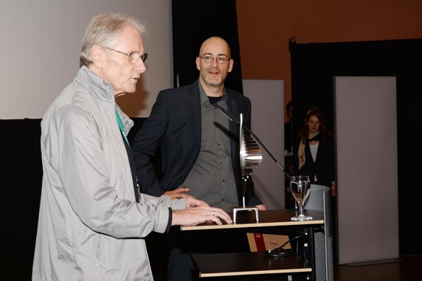 Verleihung des German Independence Honorary Awards an George Armitage.
