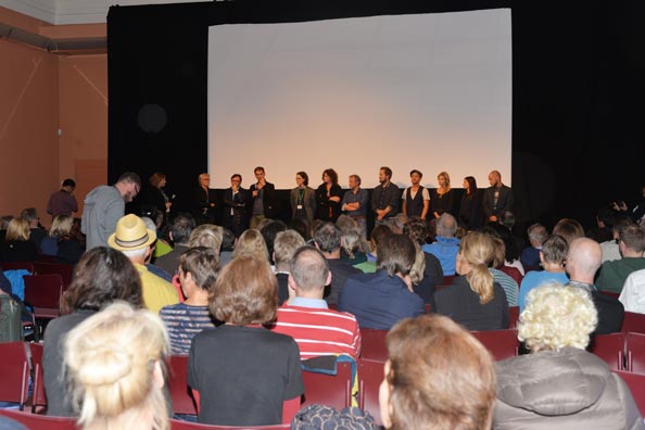Das Team um Thomas Stiller bei der Vorstellung von Gottlos – Warum Menschen töten.