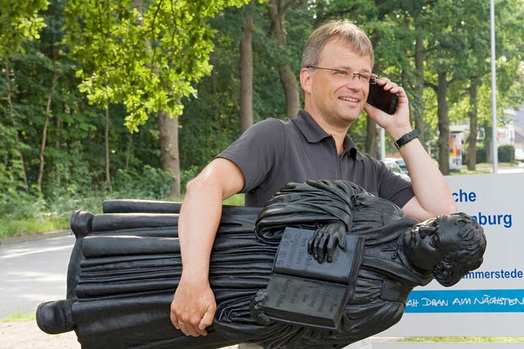 Das Leben im Pfarrhaus hat – hier in Bümmerstede – auch seine witzigen Seiten.