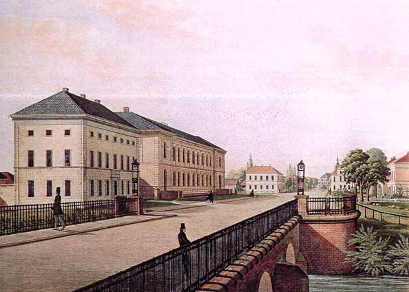Oldenburger Cäcilienbrücke vor 1896.