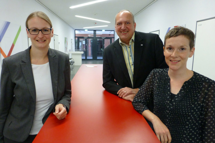 Christine Gröneweg, Dr. Daniel Ludwig und Sandra Werb gehören zum Wissenschaftsladen Vechta und sind maßgeblich an der Bürgerwissenschaftskonferenz beteiligt.