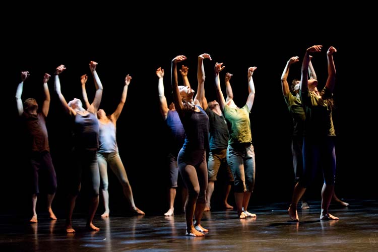 Wie in Trance: Die BallettCompagnie Oldenburg in Marimba.
