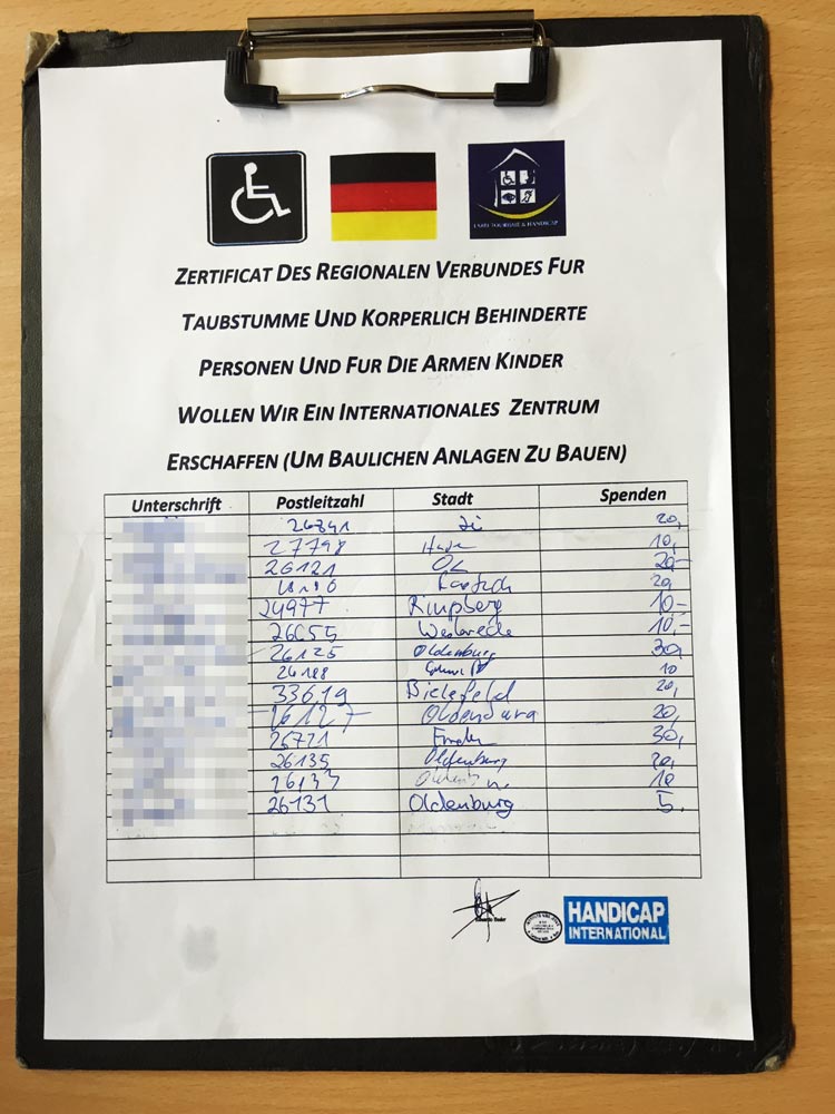 Die Polizei warnt vor betrügerischen Spendensammlern in der Oldenburger Innenstadt. Hilfsbereite Menschen werden schamlos ausgenutzt.