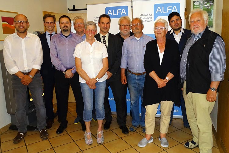 Die Allianz für Fortschritt und Aufbruch (ALFA) wird in Oldenburg mit dreizehn Kandidaten bei der Kommunalwahl antreten.
