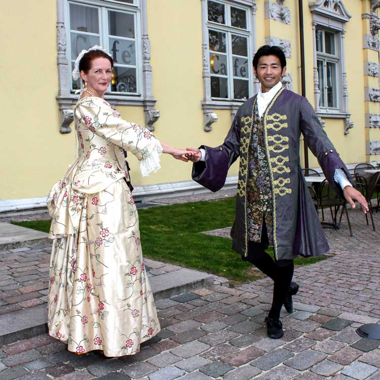 Beim historischen Tanzfest am Sonntag, 16. Oktober, im Oldenburger Schloss heißt es Das Schloss tanzt.