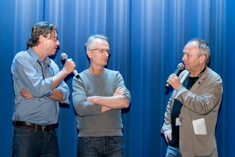 Olaf Kreamer, Christian Jeltsch und Volker Bergmeister (von links).