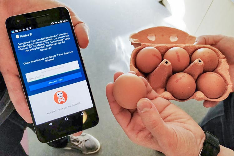Sechs Mitarbeiter der Firma Abelsoft haben innerhalb eines Tages die App „Faules Ei“ entwickelt. Foto: Abelsoft Sechs Mitarbeiter der Firma Abelsoft haben innerhalb eines Tages die App Faules Ei entwickelt.
