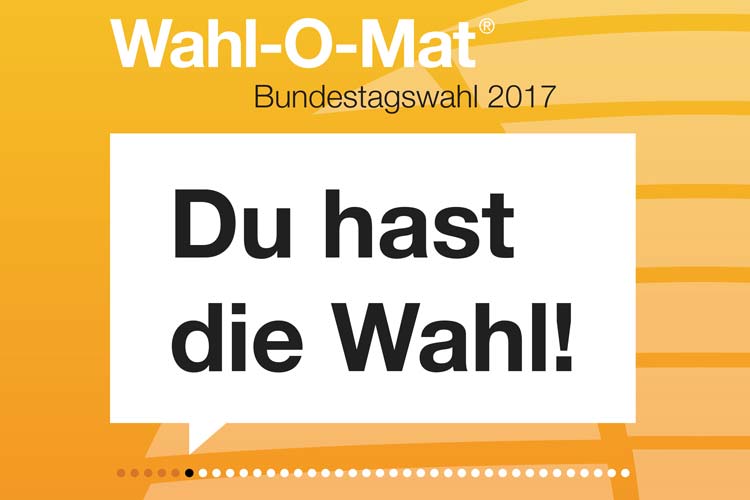 Die Bundestagswahl steht vor der Tür und mit ihr der Wahl-o-Mat. Das Online-Tool steuert zur persönlichen Wahlentscheidung bei.