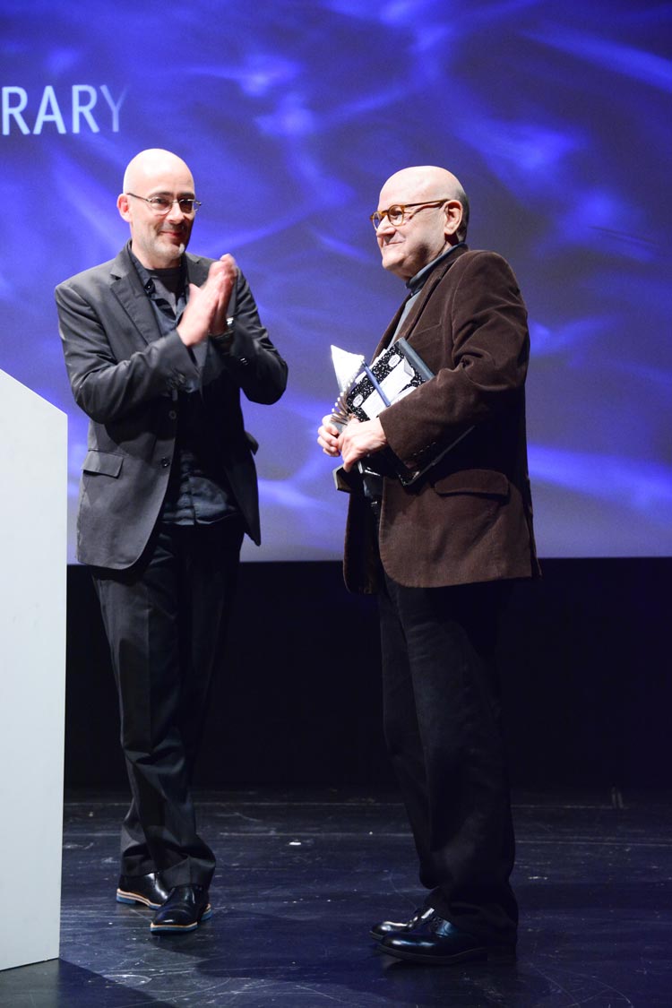 Torsten Neumann im Gespräch mit Edward R. Pressmann.