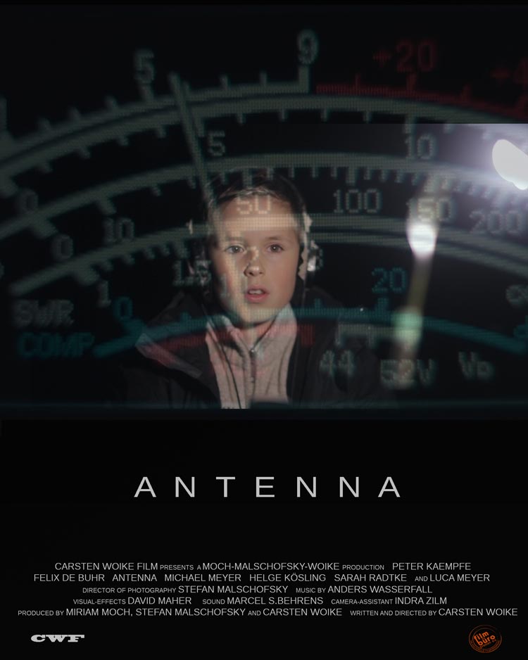 Das Plakat vom Kurzfilm Antenna.