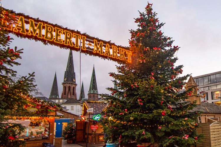 Der Lamberti-Markt wird heute eröffnet.