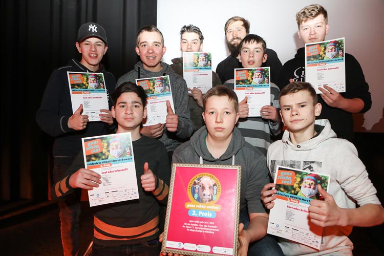 Schüler des Landesbildungszentrums für Hörgeschädigte in Oldenburg wurden heute zum zweiten Sieger des inklusiven Schüler-Kurzfilmwettbewerbs „ganz schön anders“ in Niedersachsen gekürt.
