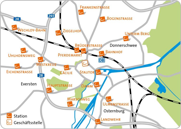 18 CarSharing-Stationen konnten in den vergangenen Jahren in Oldenburg eröffnet werden – Tendenz steigend.