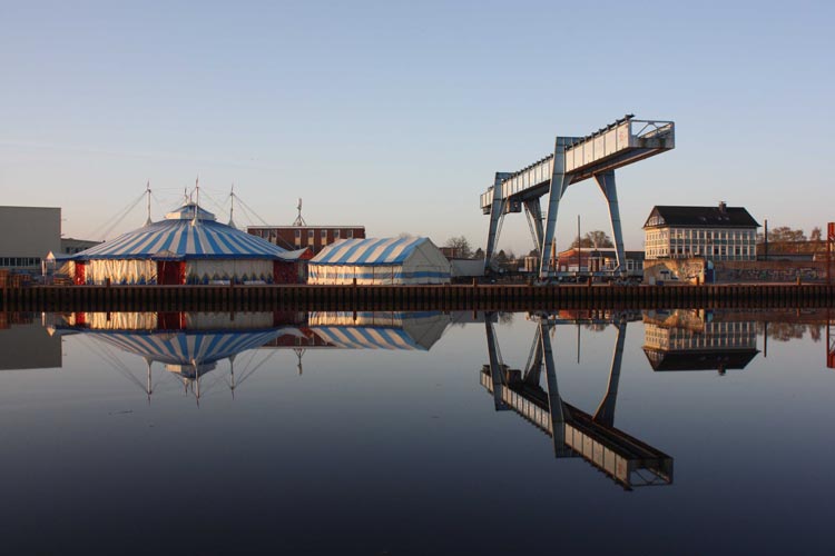 Morgen werden der „Theaterhafen“ und der „Uferpalast“ in Oldenburg eröffnet.