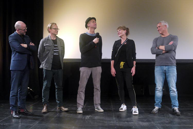 RP Kahl, Marco Hofschneider, Thomas Stiller, Ilka Fischer und Ralph Herforth sprachen über Angst in meinem Kopf.