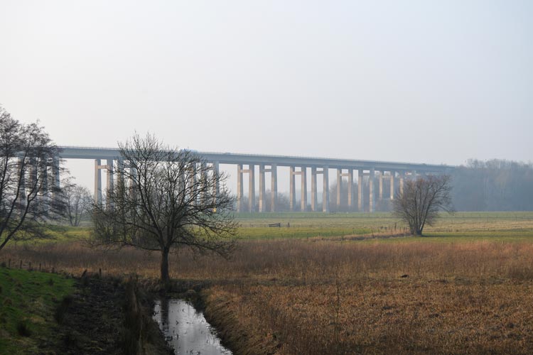 Die Planungen für den Neubau der Huntebrücke in Oldenburg erfordern Fällarbeiten.