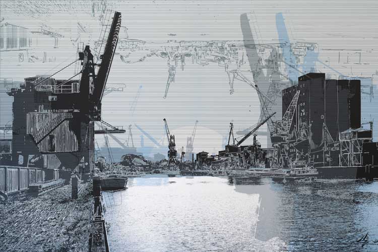 Das Stadtmuseum Oldenburg zeigt die Ausstellung „Standpunkte. Das Bild der Stadt in der Kunst“.