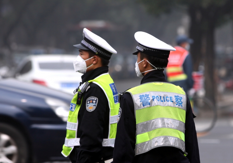 Polizisten in China, über dts Nachrichtenagentur