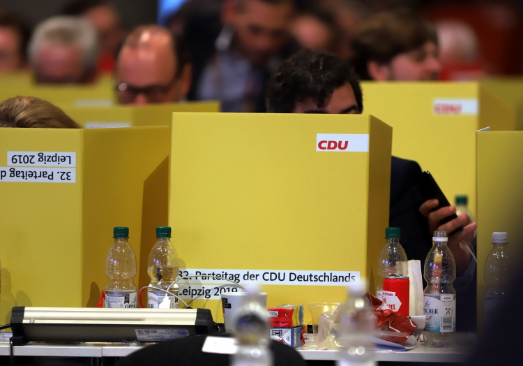 Abstimmung auf CDU-Parteitag 2019, über dts Nachrichtenagentur