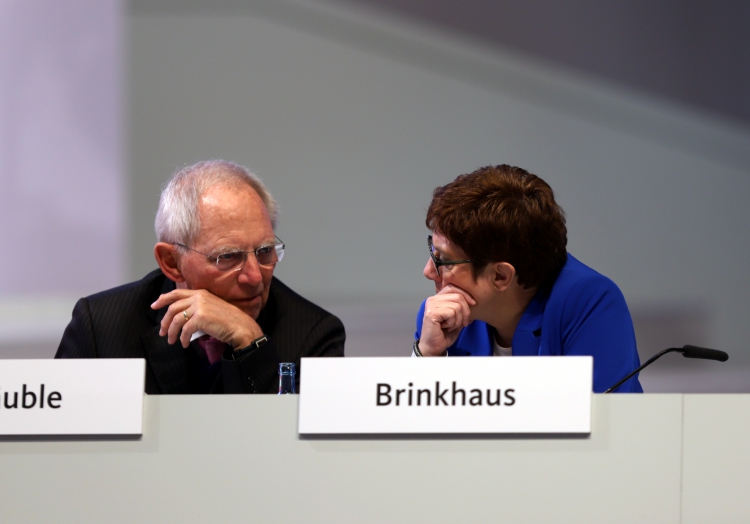 Wolfgang Schäuble und Annegret Kramp-Karrenbauer, über dts Nachrichtenagentur