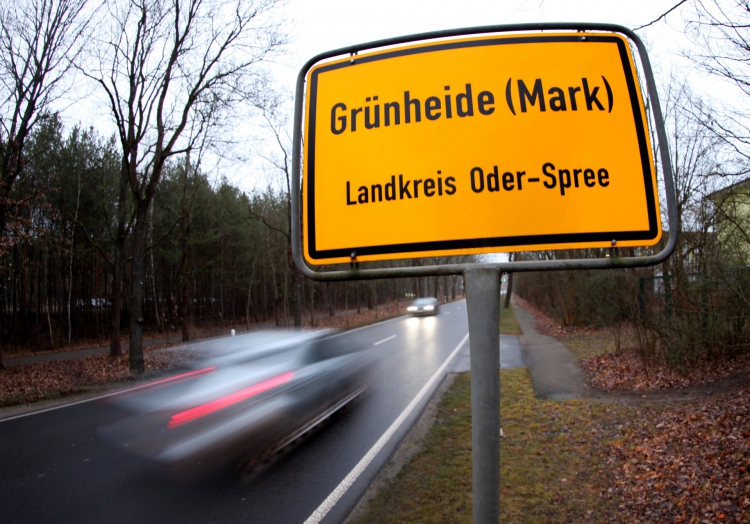 Grünheide in Brandenburg, über dts Nachrichtenagentur