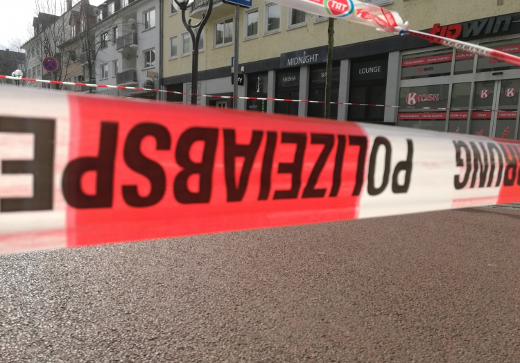 Tatort in Hanau, über dts Nachrichtenagentur
