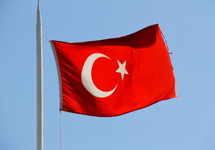 Türkische Flagge, über dts Nachrichtenagentur