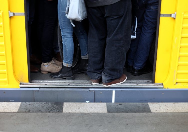 Überfüllte U-Bahn, über dts Nachrichtenagentur