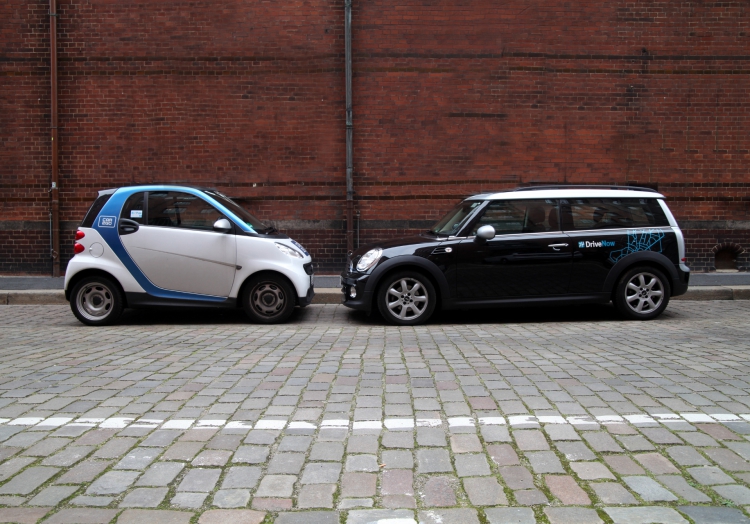 Mittlerweile zu einem Anbieter verschmolzen: DriveNow und Car2Go, über dts Nachrichtenagentur