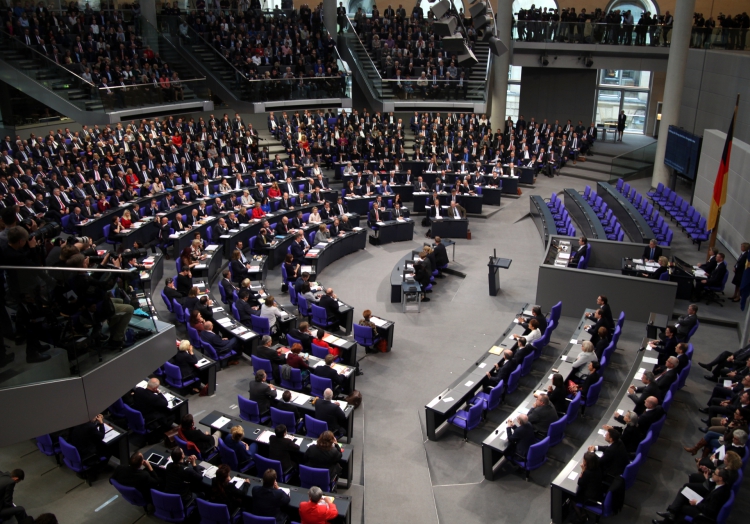 Das war schon eng: Konstituierende Sitzung des Bundestages am 24.10.2017, über dts Nachrichtenagentur