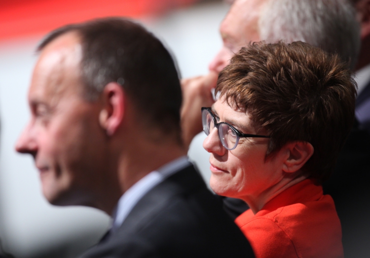Merz und Kramp-Karrenbauer am 22.11.2018, über dts Nachrichtenagentur