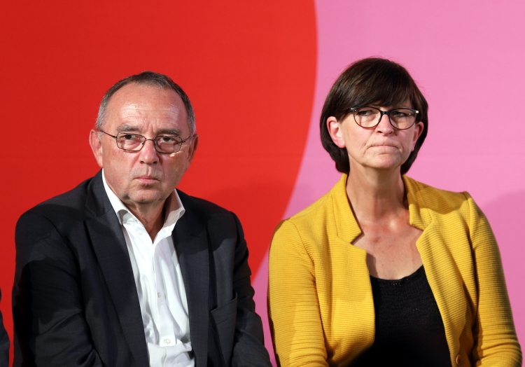 Norbert Walter-Borjans und Saskia Esken, über dts Nachrichtenagentur