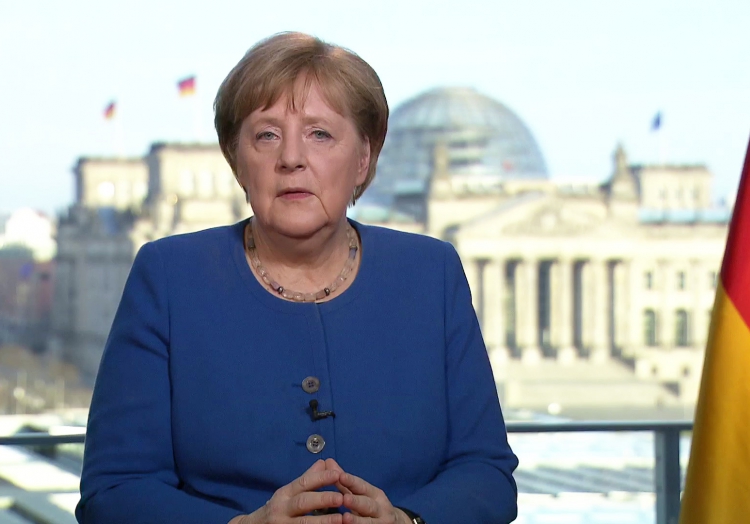 Merkel am 18.03.2020, über dts Nachrichtenagentur
