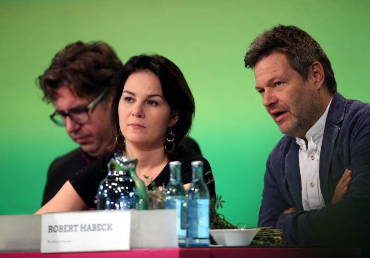 Michael Kellner, Annalena Baerbock, Robert Habeck, über dts Nachrichtenagentur