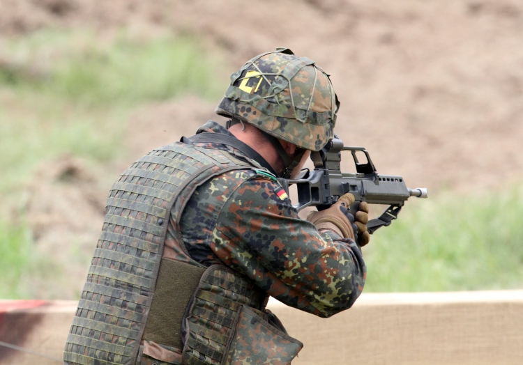 Bundeswehr-Soldat mit G36, über dts Nachrichtenagentur