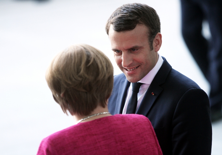 Angela Merkel und Emmanuel Macron, über dts Nachrichtenagentur
