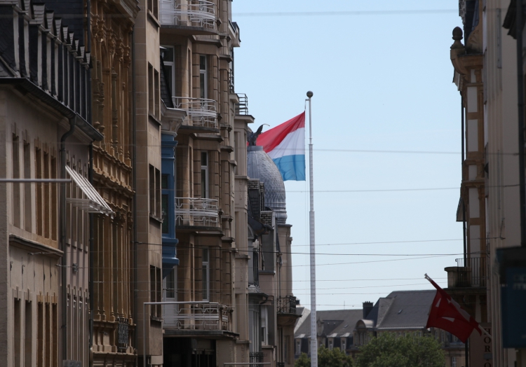 Fahne von Luxemburg, über dts Nachrichtenagentur