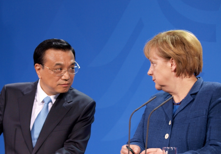 Li Keqiang und Angela Merkel, über dts Nachrichtenagentur