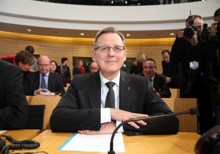 Bodo Ramelow im Erfurter Landtag, über dts Nachrichtenagentur