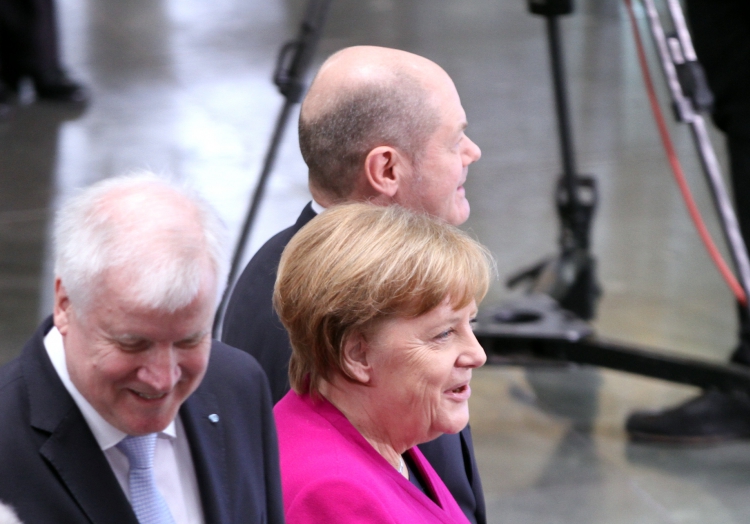 Seehofer, Merkel und Scholz, über dts Nachrichtenagentur