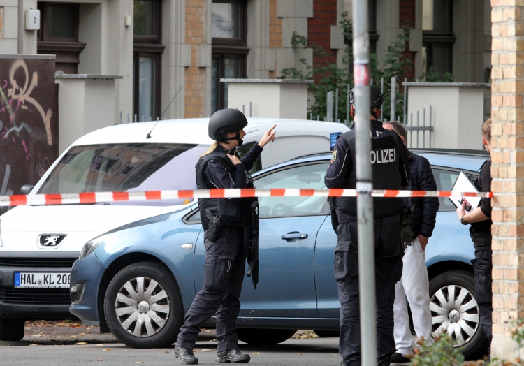 Polizeieinsatz 09.10.2019 in Halle (Saale), über dts Nachrichtenagentur
