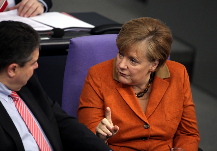 Angela Merkel und Sigmar Gabriel, über dts Nachrichtenagentur