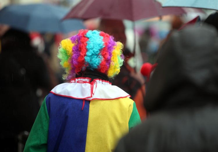 Clown im Straßenkarneval, über dts Nachrichtenagentur